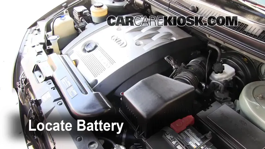 2003 Kia Sedona EX 3.5L V6 Battery Jumpstart